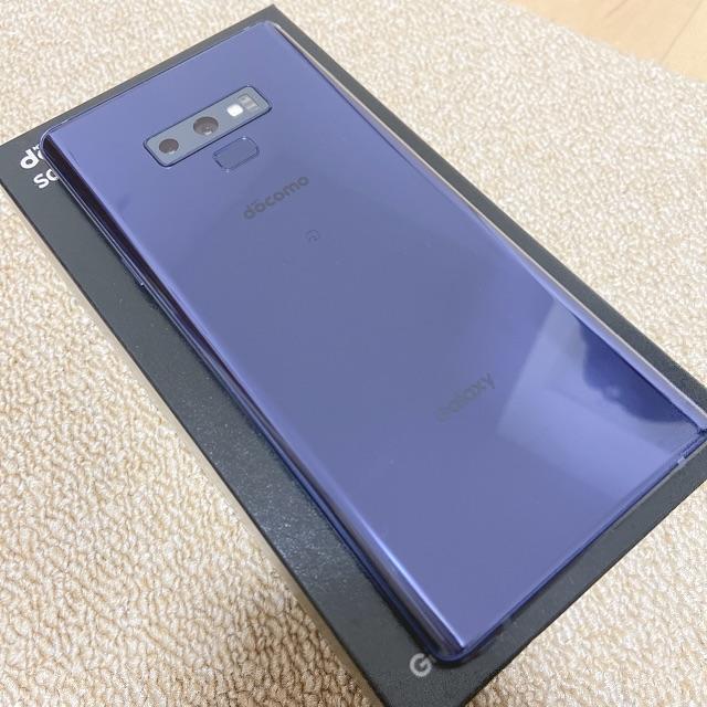 SAMSUNG(サムスン)のGalaxy Note9 Ocean Blue☆SIMフリー☆SC-01L☆美品 スマホ/家電/カメラのスマートフォン/携帯電話(スマートフォン本体)の商品写真