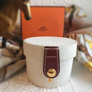 エルメス(Hermes)のエルメス 小物入れ ジュエリーボックス アクセサリーケース ウォッチケース 収納(小物入れ)