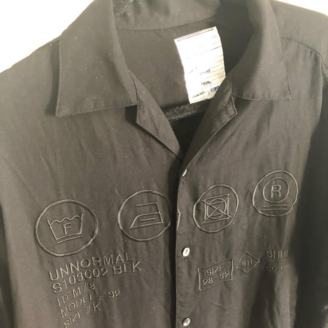 SHAREEF(シャリーフ)のSHAREEF ”CARE LABEL”  BIG SHIRTS メンズのトップス(シャツ)の商品写真