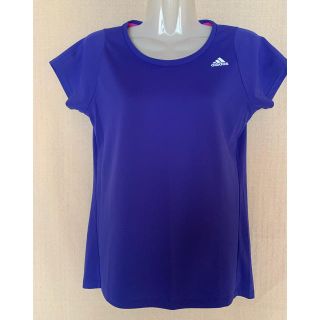 アディダス(adidas)のadidas CLIMALITE 半袖Tシャツ⭐︎レディースLサイズ(ウェア)