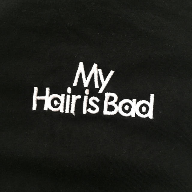 My Hair is Bad ロンT 黒 エンタメ/ホビーのタレントグッズ(ミュージシャン)の商品写真