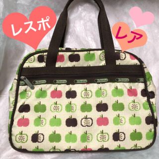 レスポートサック(LeSportsac)のレア❣️マニア必見❣️レスポートサック ボストンバック アップル柄(ボストンバッグ)