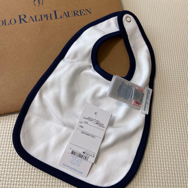 POLO RALPH LAUREN(ポロラルフローレン)の【新品未使用】ラルフローレン ベア スタイ よだれかけ キッズ/ベビー/マタニティのキッズ/ベビー/マタニティ その他(その他)の商品写真