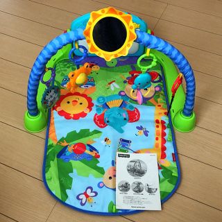 フィッシャープライス(Fisher-Price)のフィッシャープライス あんよでキック！4WAYピアノジム(ベビージム)