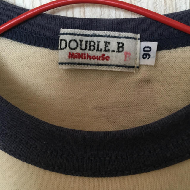 DOUBLE.B(ダブルビー)のダブルビー ワッペンタンクトップ 90 キッズ/ベビー/マタニティのキッズ服男の子用(90cm~)(Tシャツ/カットソー)の商品写真