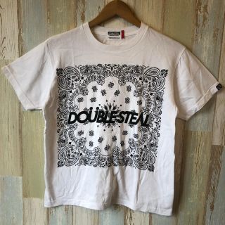 ダブルスティール(DOUBLE STEAL)のDOUBLE STEAL (Tシャツ 白)(Tシャツ/カットソー(半袖/袖なし))