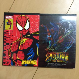 ユニバーサルスタジオジャパン(USJ)のスパイダーマン メモ帳(ノート/メモ帳/ふせん)