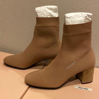 日本製 miu miu ♡ ソックスブーツ | kdcow.com