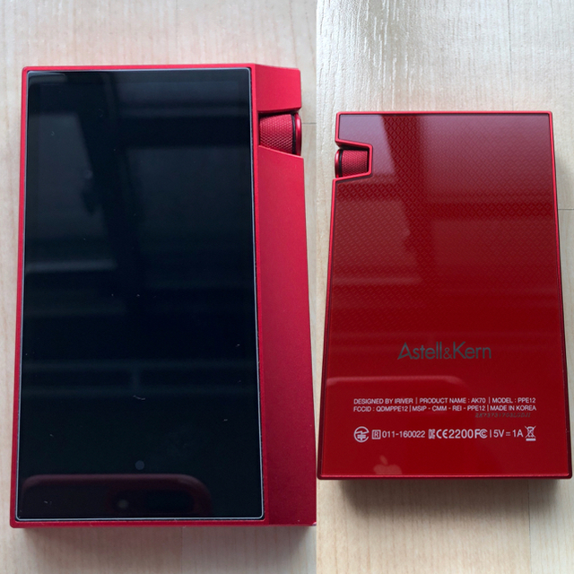 【Astell&Kern】AK70 oriental red