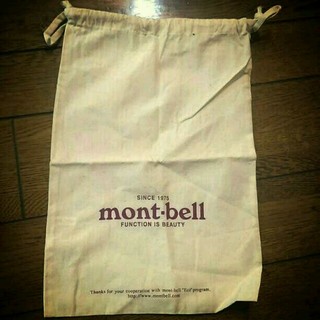 モンベル(mont bell)の【新品】mont ・bell 巾着袋(ポーチ)