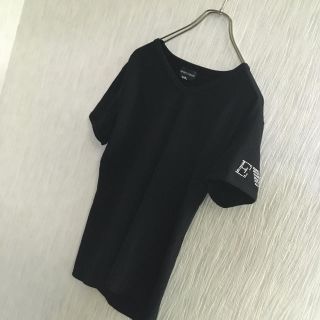 エンポリオアルマーニ(Emporio Armani)のアルマーニ　スワロフスキー  豪華仕様(Tシャツ(半袖/袖なし))