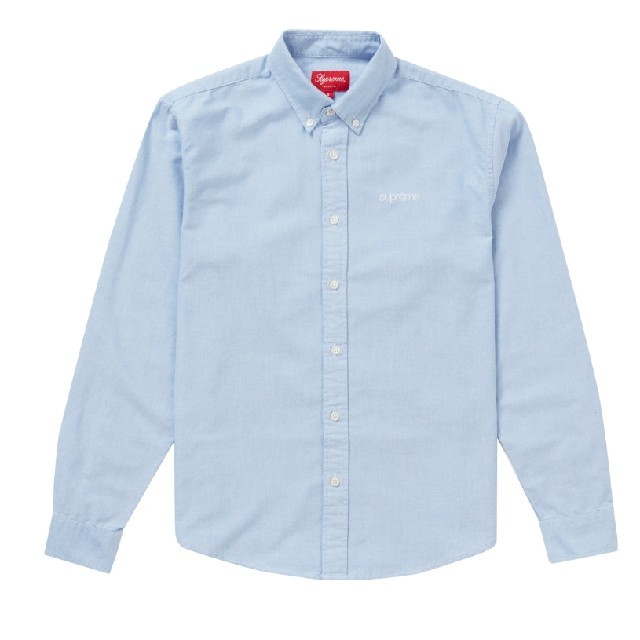 シャツSupreme 20ss oxford shirt
ライトブルー
L