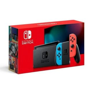 ニンテンドースイッチ(Nintendo Switch)のNintendo Switch スイッチネオン新型　バッテリー持続時間モデル)(家庭用ゲーム機本体)