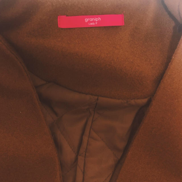 Graniph(グラニフ)のお値下げ中！◉グラニフ graniph 花刺繍コート レディースのジャケット/アウター(ロングコート)の商品写真