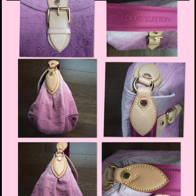 LOUIS VUITTON(ルイヴィトン)のルイヴィトン☆クルーズラインデニムショルダーバッグ★ピンク レディースのバッグ(ショルダーバッグ)の商品写真