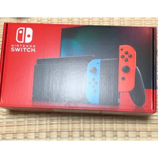 ニンテンドースイッチ(Nintendo Switch)の新品 Nintendo Switch  ネオンカラー 新型(家庭用ゲーム機本体)