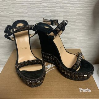 クリスチャンルブタン(Christian Louboutin)のカタクロウ✴︎ウエッジサンダル♡25000円(サンダル)