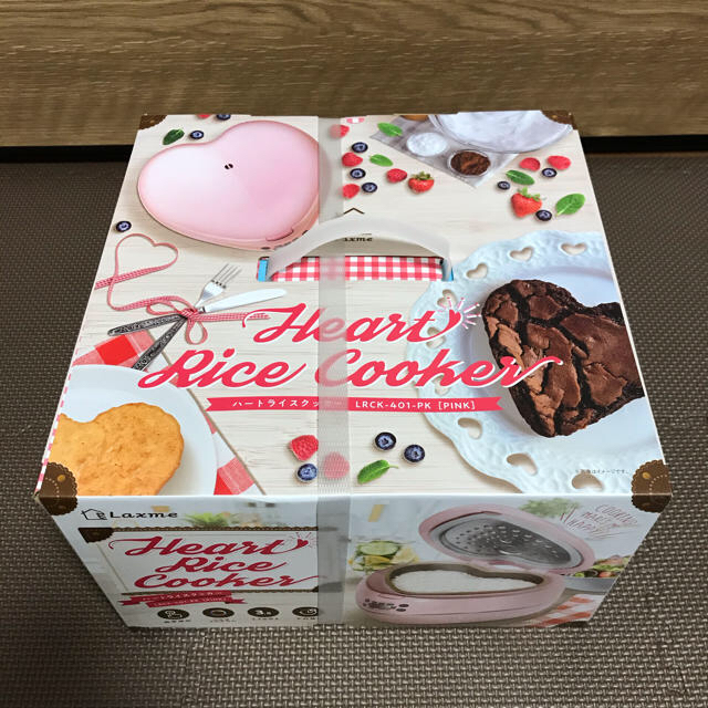 新品未使用 炊飯器 ハートライスクッカーの通販 by mii's shop｜ラクマ