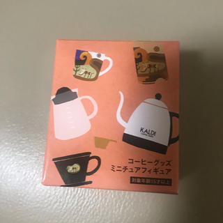 カルディ(KALDI)のKALDI コーヒーグッズミニチュアフィギュア/電気コーヒーポット(ミニチュア)