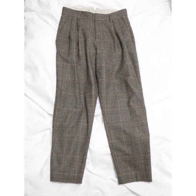 stein TWO TUCK WIDE TROUSERS 19aw M