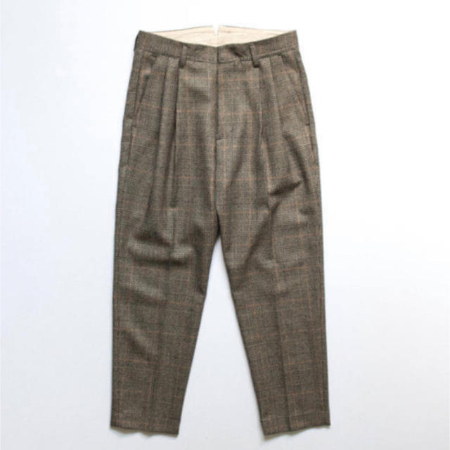 stein TWO TUCK WIDE TROUSERS 19aw M