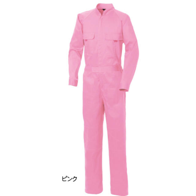 つなぎ ピンク レディースのパンツ(サロペット/オーバーオール)の商品写真