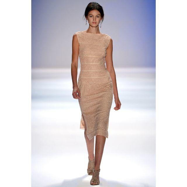 新同 10 大きいサイズ Tadashi Shoji タダシショージ ベージュ 豪華 33