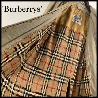 バーバリー(BURBERRY)のBURBERRY バーバリー ステンカラーコート ライナー付属 クリーニング済み(ロングコート)