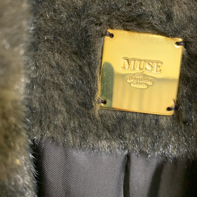 DEUXIEME CLASSE(ドゥーズィエムクラス)のドゥーズィエムクラス　ファーコート レディースのジャケット/アウター(毛皮/ファーコート)の商品写真