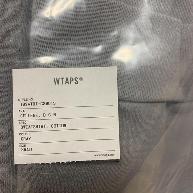 WTAPS COLLEGE DESIGN CREW NECK 2