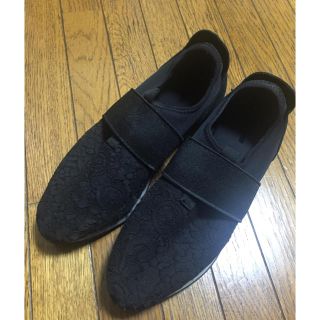 ザラ(ZARA)のZARA レーススリッポン (スリッポン/モカシン)