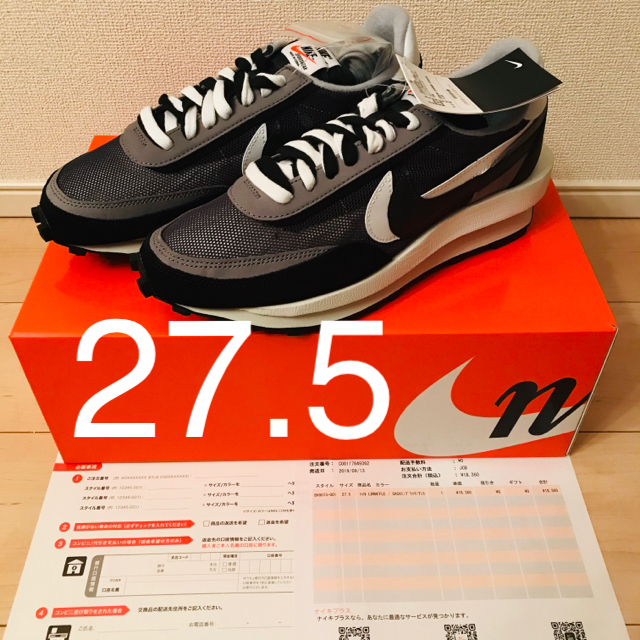 NIKE(ナイキ)の27.5 sacai nike  LTD waffle ナイキ　サカイ メンズの靴/シューズ(スニーカー)の商品写真