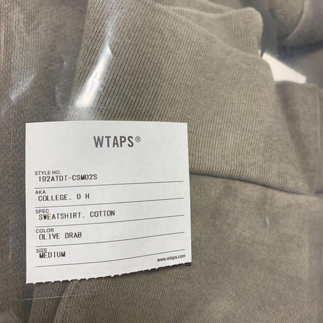 W)taps(ダブルタップス)のWTAPS COLLEGE DESIGN HOODED レディースのトップス(ニット/セーター)の商品写真