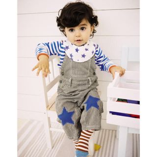 ボーデン(Boden)のMini borden ミニボーデン☆サロペット　スター☆美品(パンツ)