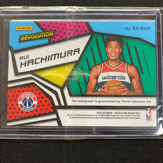 panini NBA revolution 八村塁 直筆サインカード