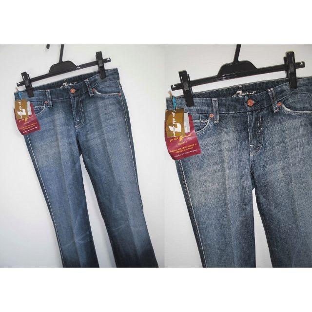 7 for all mankind(セブンフォーオールマンカインド)の新品 正規品 7 For All Mankindセンタープレスフレアデニム25 レディースのパンツ(デニム/ジーンズ)の商品写真