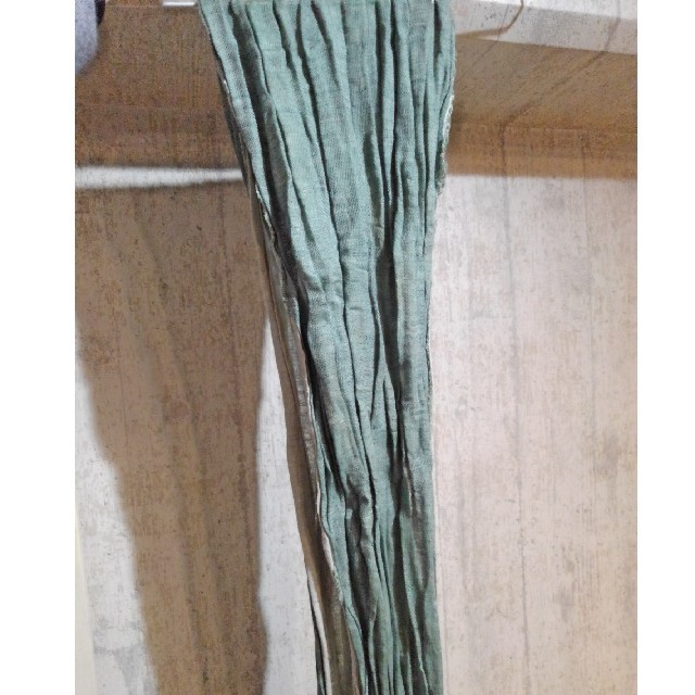 AMERICAN RAG CIE(アメリカンラグシー)のアメリカンラグシー　ストール　メンズ　ライトグリーン メンズのファッション小物(ストール)の商品写真