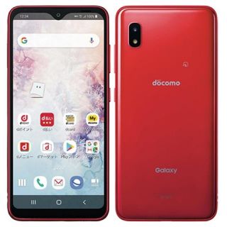 サムスン(SAMSUNG)のGALAXY A20 ドコモ　レッド(スマートフォン本体)