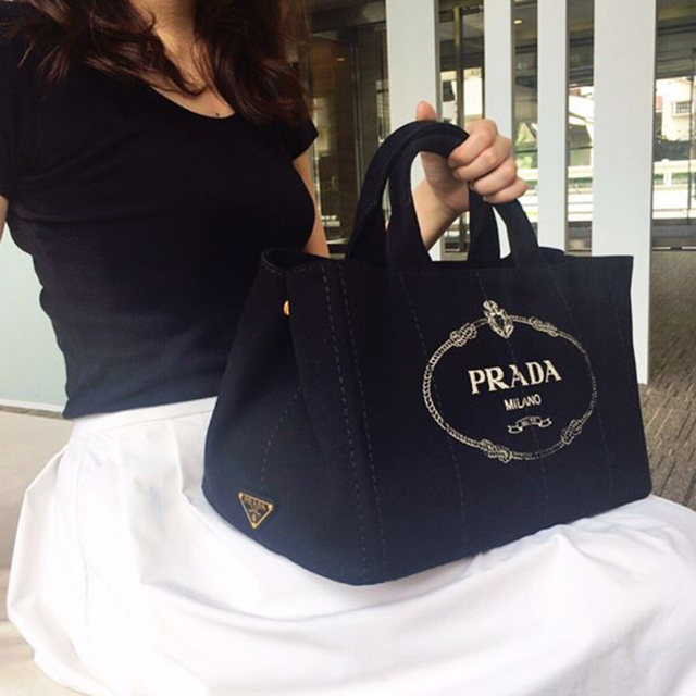 PRADA カナパ - トートバッグ