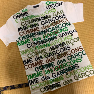 コムデギャルソンオムプリュス(COMME des GARCONS HOMME PLUS)の新品☆コムデギャルソンオム☆ロゴデザインTシャツ(Tシャツ/カットソー(半袖/袖なし))