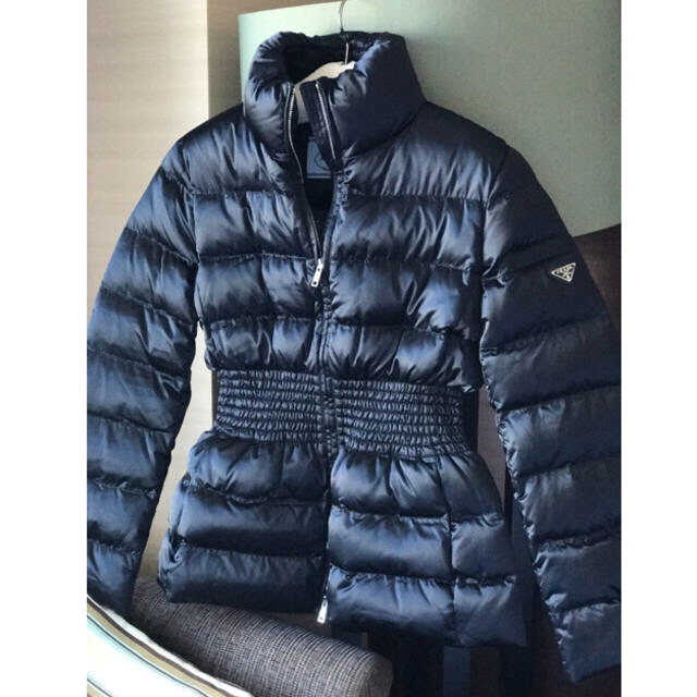 PRADA - ♡プラダ♡ シャーリングショートダウンジャケット PRADA - ♡プラダ♡ シャーリングショートダウンジャケット