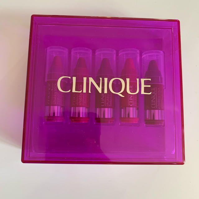 CLINIQUE(クリニーク)のCLINIQUE クレヨンリップ 5本セット コスメ/美容のベースメイク/化粧品(口紅)の商品写真