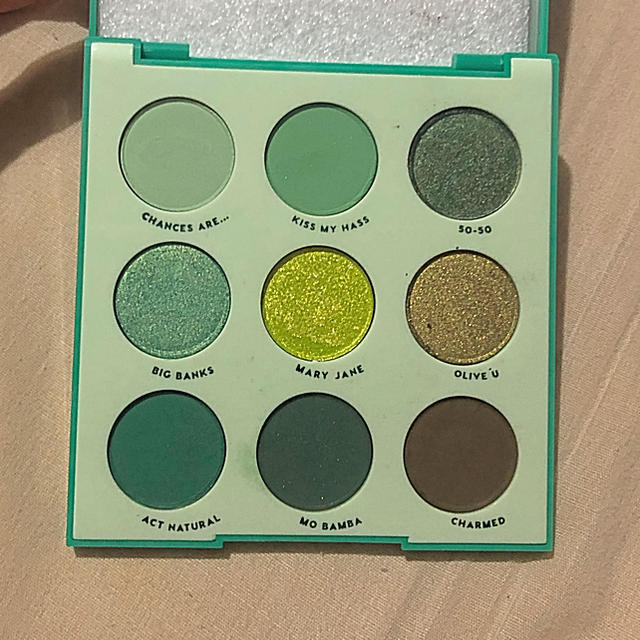 colourpop(カラーポップ)の★値下げしました【COLOURPOP】JUST MY LUCK パレット コスメ/美容のベースメイク/化粧品(アイシャドウ)の商品写真