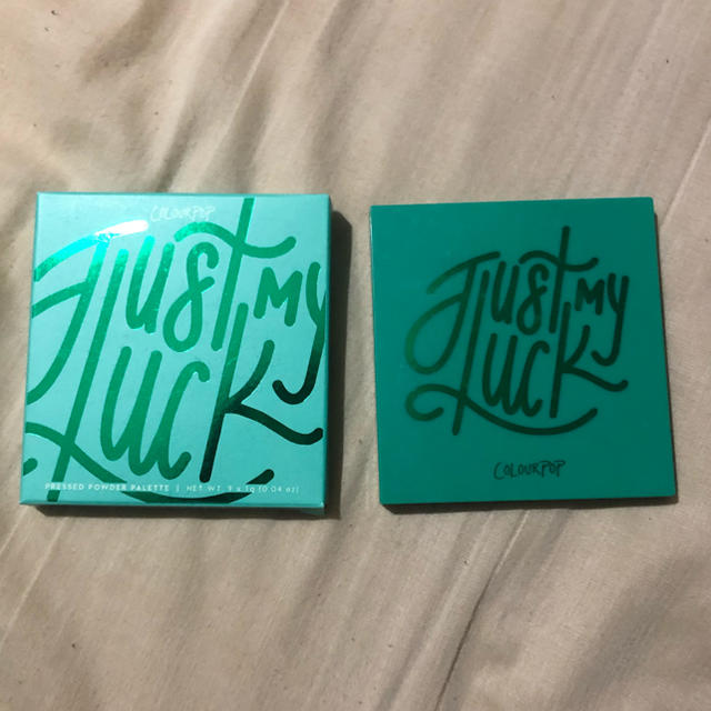 colourpop(カラーポップ)の★値下げしました【COLOURPOP】JUST MY LUCK パレット コスメ/美容のベースメイク/化粧品(アイシャドウ)の商品写真