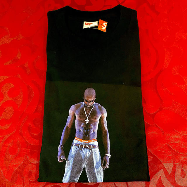 【確実正規品】Supreme Tupac Hologram Tee Black