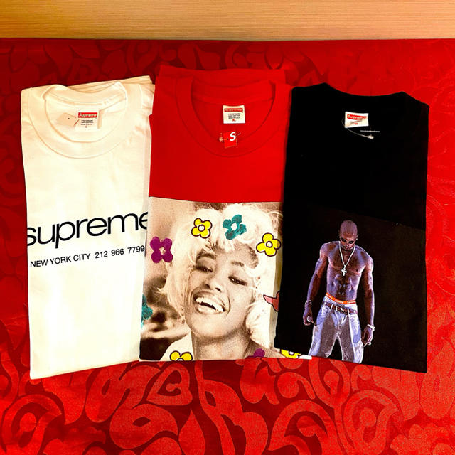 【確実正規品】Supreme Tupac Hologram Tee Black