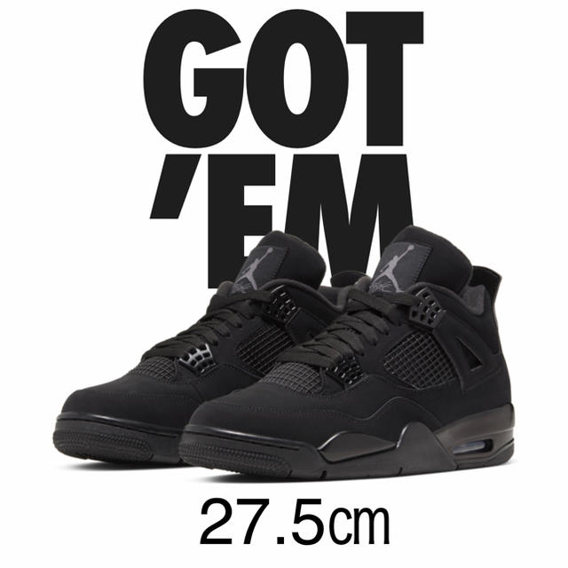 NIKE AIR JORDAN 4  BLACK CAT