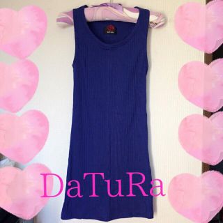 ダチュラ(DaTuRa)のDaTuRa☆新品☆タンクミニワンピース(ミニワンピース)