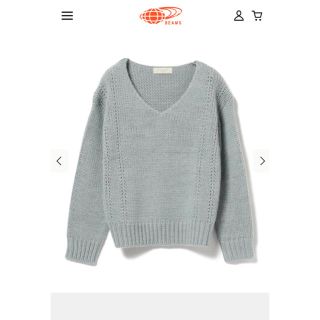 ビームス(BEAMS)のBEAMS Vネックセーター 【新品】(ニット/セーター)