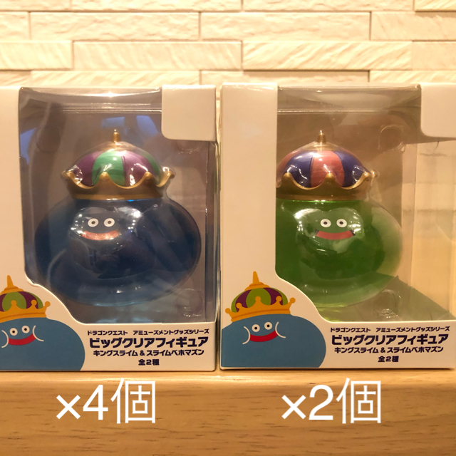 専用】ドラゴンクエスト AMビッグクリアフィギュア 6個 専用】ドラゴンクエスト AMビッグクリアフィギュア 6個